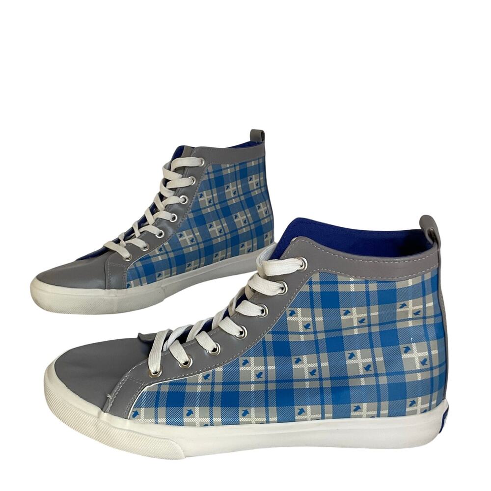 Ravenclaw Plaid Hi-Top Sneakers Harry Potter Men’s Size 8 Ground Up Shoes